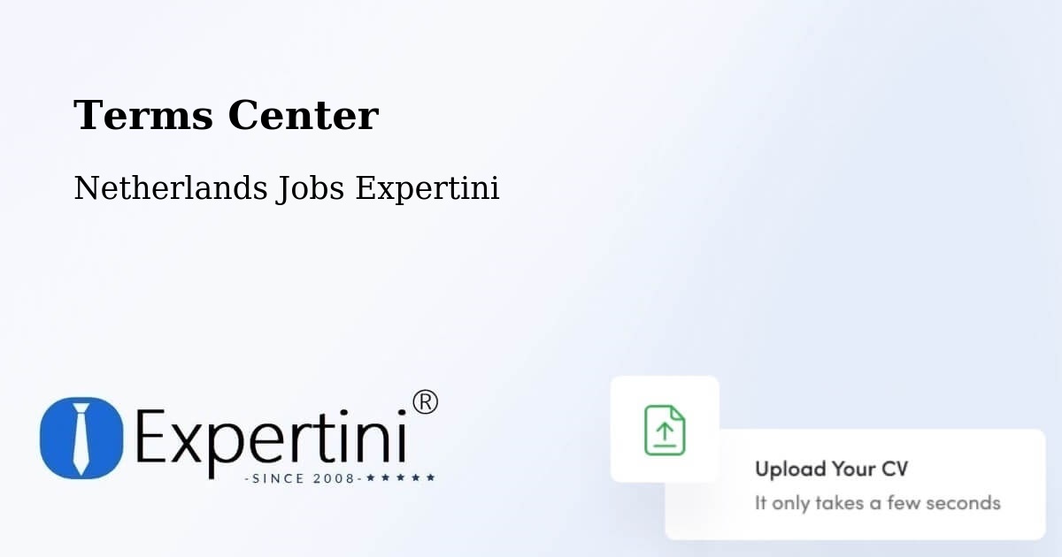 Terms of Service – Leerdam - Netherlands Jobs Expertini
